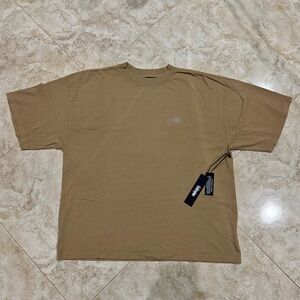 Civil Regime Concrete 199X Oversized Tee Sand Vintage Wash L